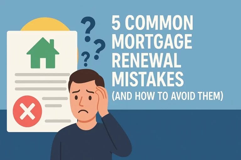 5 Common Mortgage Renewal Mistakes