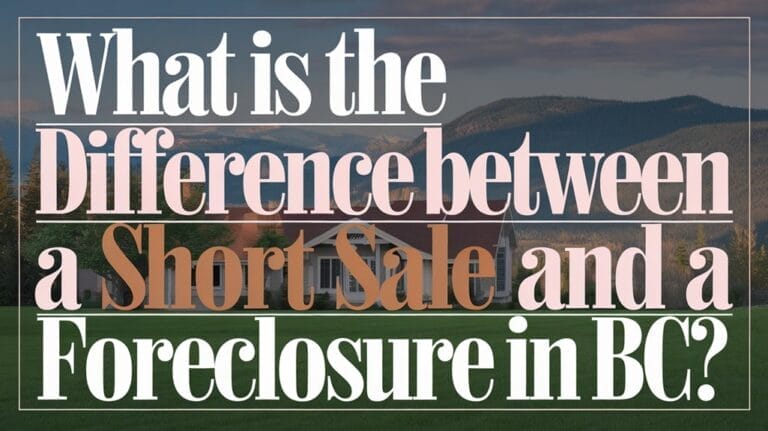 Foreclosure and Power of Sale in BC