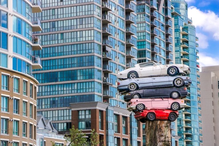 vancouvers-installing-a-car-tower-near-granville-bridge-and-people-are-pissed